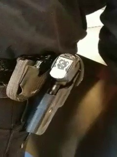 toddnet: toddnet:  i’m losing my absolute mind over someone seeing a cop with my fucking art on his gun.  there’s a gun out there with my fursona’s face on it   oh i wish. turns out the cop follows me on twitter, and he saw the post going around