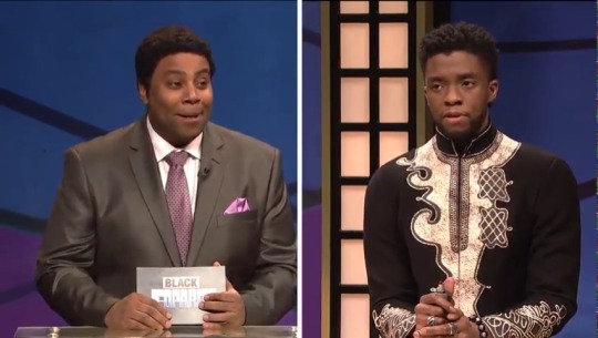 coshui:  T’Challa Plays Black JeopardyAw Hell Naw, Karen. Bland Isn't Welcomed