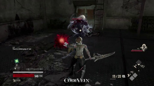 bandainamcous: You’re likely to find yourself quickly outnumbered if you don’t keep an eye on your surroundings.  CODE VEIN lands on Xbox One, PS4, and PC this year! Reserve your copy today! https://bandainam.co/codevein 