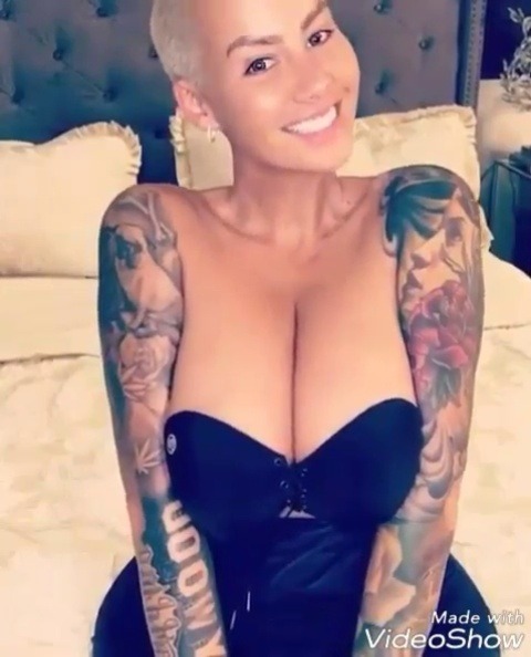 internetfreakss:Amber Rose porn pictures