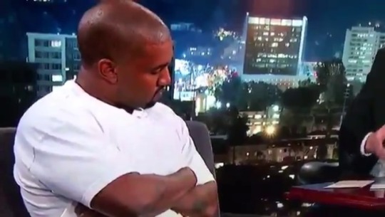 emotionalempowerer:  Lmao, those last few seconds Kanye was like   The most famous big mouth in music couldn’t say a word.   