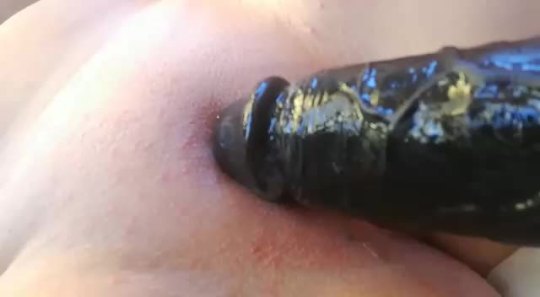 my-wife-the-slut:  Couldn’t resist a play with my new toy! 