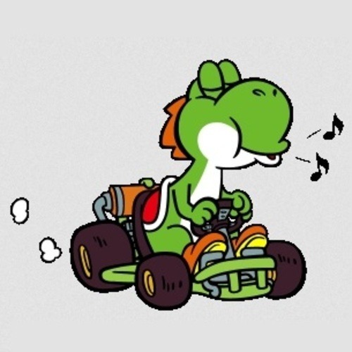 yoshi mario kart