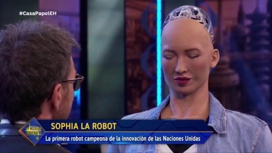 orny1312:@  El Hormiguero Sophia the Robot, el robot humanoide de Hanson Robotics