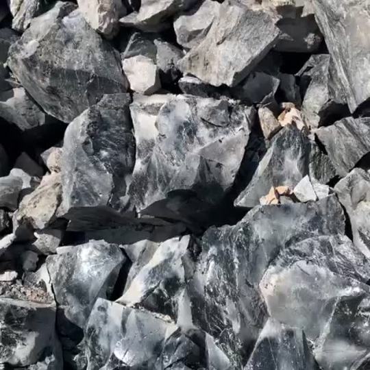 Obsidian rich lava rocks on the edge of the Big Obsidian lava flow, Newberry Volcano, Oregon. akovach515 Oh obsidian