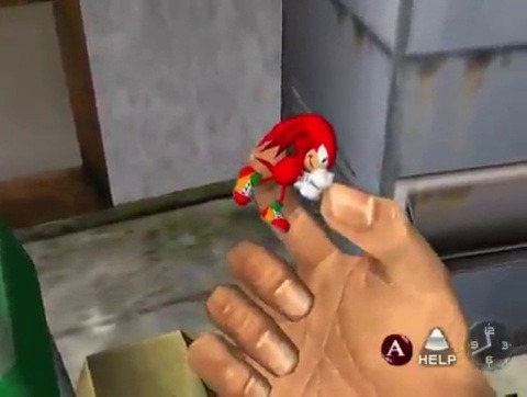 auntie-aliasing:  shrignold:KNUCKLES TOY THURSDAY!!!!   He ate Knuckles :(