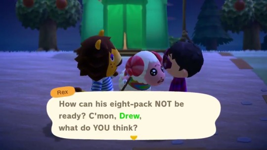 unclefather:  specters: lets see those abs!   Stop sexually harassing animal crossing