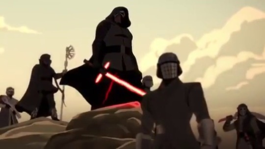 ben-solo:Kylo and the Knights of Ren | Galaxy of Adventures (aka the canon we deserved)