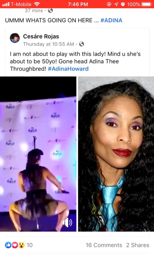 jamaicanblackcastoroil:  flyandfamousblackgirls:Adina Howard shows you that Freaknik puss is the GOAT   She had Megan knees before Megan 