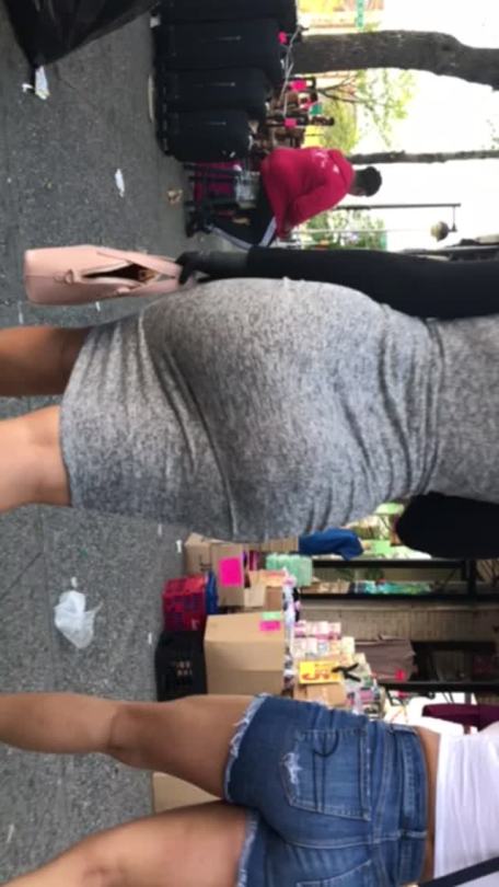 goatedskillz-deactivated2023010:shrimpdickback2:xxxnycstreetcandids:COVID EDITION 12 slim body sexy Latina in a light grey dress I woulda smashed her pussy 😩Grand Concourse?