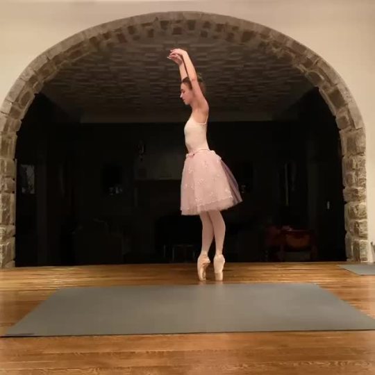 Skylar Brandt was supposed to debut as Aurora today but since the season was canceled she debuted her own Rose Adagio.