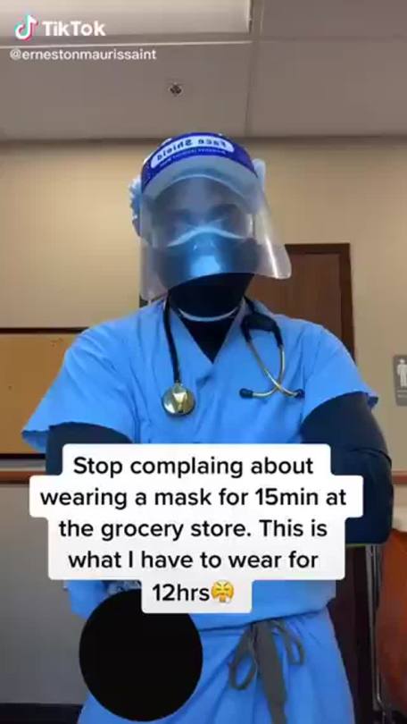 Stop complaining. Wear a mask…