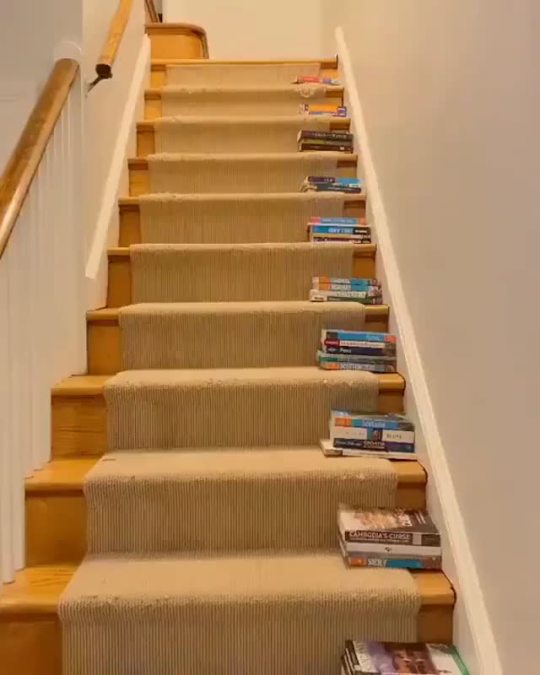 They are too small for stairs (via)