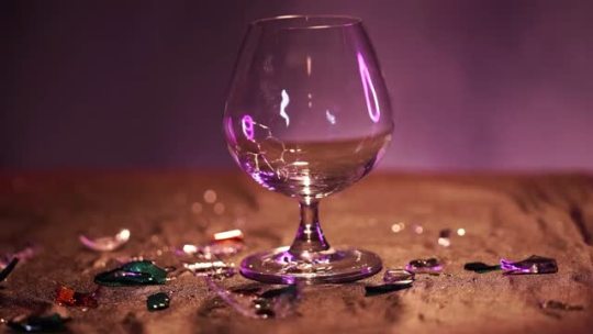Breaking Glasses with Water by ASMR Suna (there is no loud shattering, all cracking is gentle and gradual)