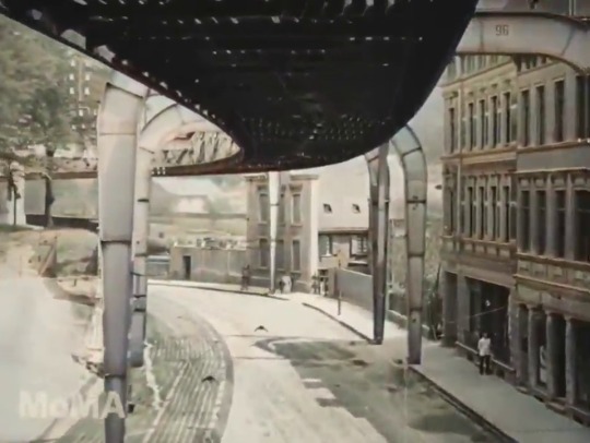 vintage-every-day:  The Moma released this haunting 1902 film of the Wuppertal Suspended