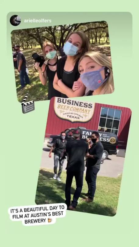 October 13th, 2020 - Arielle Olfers Insta Story featuring Jensen Ackles