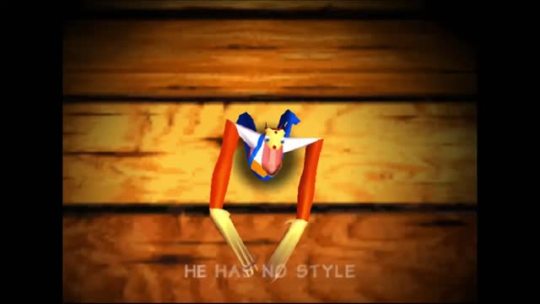 he has no style