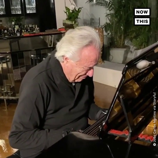 bethanyactually:  cringecontrol:urbanfantasyinspiration:overlord-puffin:  nowthisnews:Thanks to a pair of a bionic gloves, this 80-year-old classical pianist can finally play the piano again. The maestro, João Carlos Martins, had lost dexterity in his