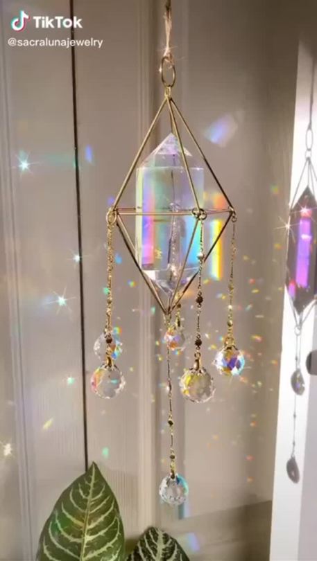 Crystal Sun Catcher by sacralunajewlry