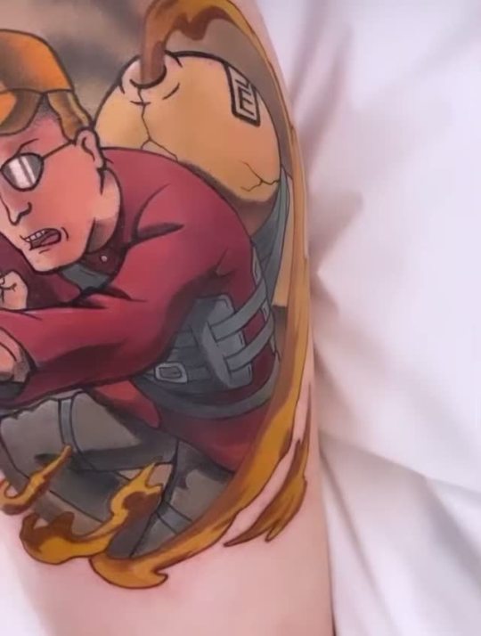 Dale Gribble tattoo by Kade at No Regrets in Champaign IL  Tattoos R  tattoo King of the hill