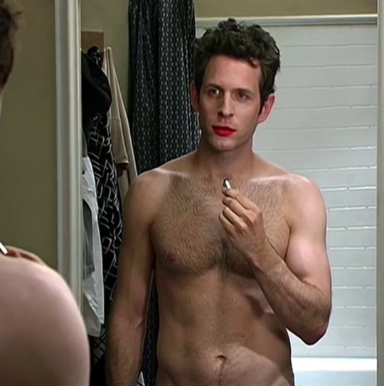 boysareouttonight:  dennis reynolds - nails, hair, hips, heels