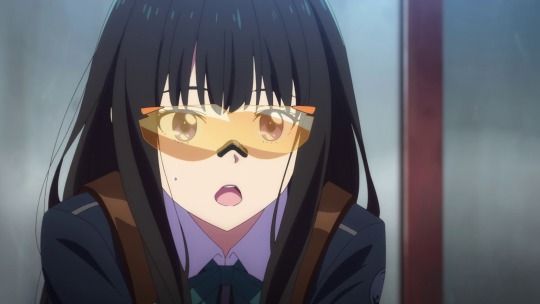 exu-quisite:  Here’s a quick clip from the most recent Episode of Lycoris Recoil. More specifically Chisato being the funniest motherfucker around and just straight up clowning on her opponents.We’re three episodes into this season and I already love