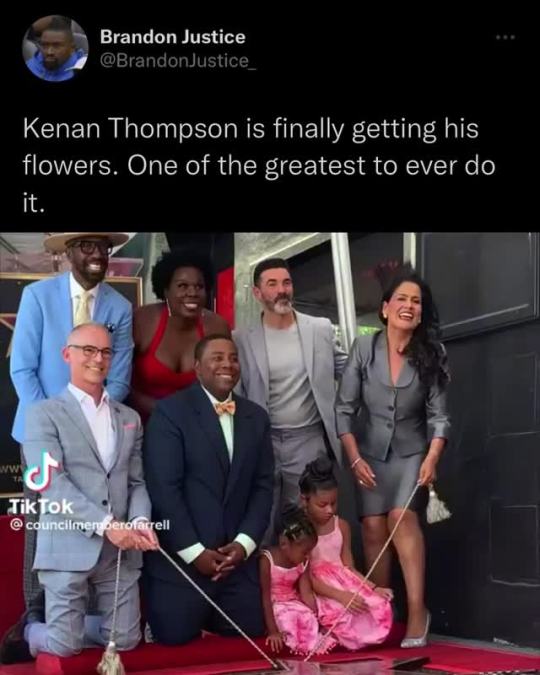melinda-january:Congrats Kenan 👑😊Kenan Thompson got a star on the Hollywood Walk of Fame! We love to see! 👏🏾👏🏾👏🏾👏🏾👏🏾👏🏾👏🏾👏🏾