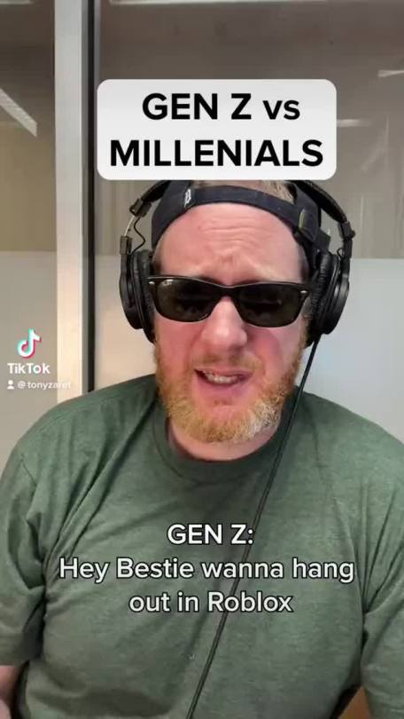 tonyzaret:GEN Z vs MILLENIALS