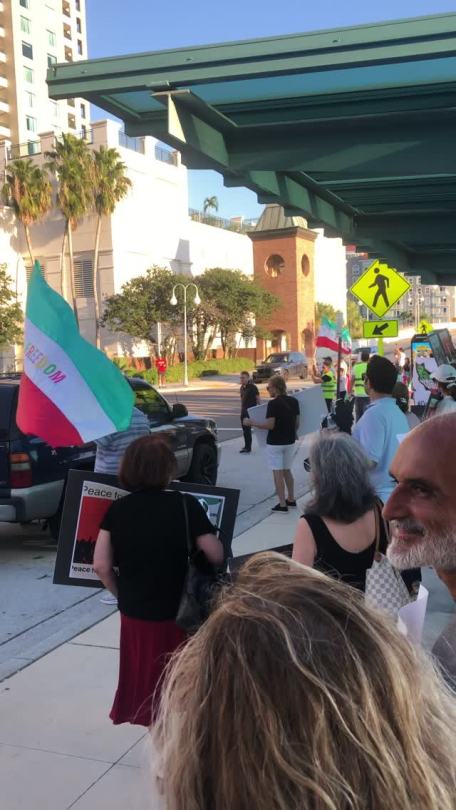 Yesterday I went to a protest in Tampa to bring awareness to what is happening in Iran. We cannot let people forget what is happening. I’m not Iranian and I felt that just posting information online wasn’t enough. I encourage non Iranians to help
