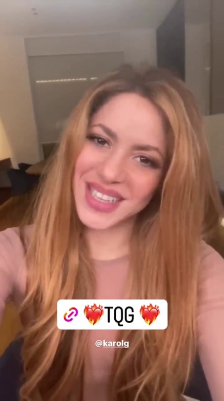 Shakira Fan Page ♡ — Shakira via Instagram Stories. (Feb 24, 2023)