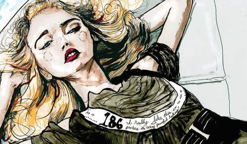 Danny Roberts Illustration
Gemma Ward, Chanel ad